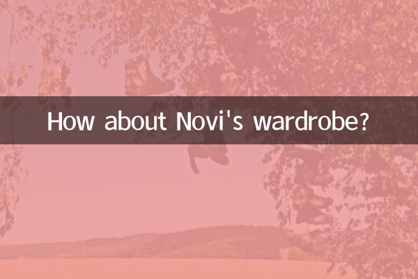 How about Novi's wardrobe?