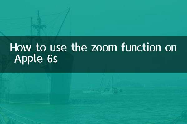 So verwenden Sie die Zoomfunktion auf dem Apple 6s
