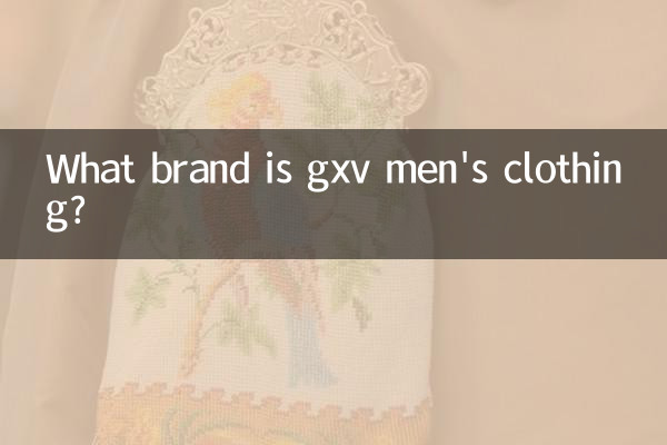 gxvメンズ服ってどんなブランド?
