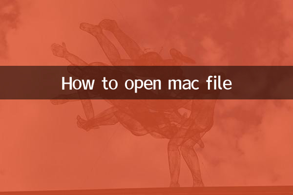 So öffnen Sie eine Mac-Datei