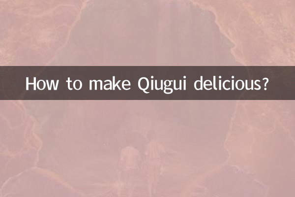 কিভাবে কিউগুই সুস্বাদু করতে?