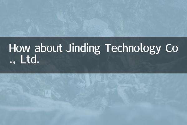 ¿Qué tal Jinding Technology Co., Ltd.?