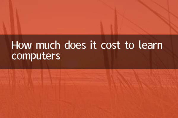 कंप्यूटर सीखने में कितना खर्चा आता है