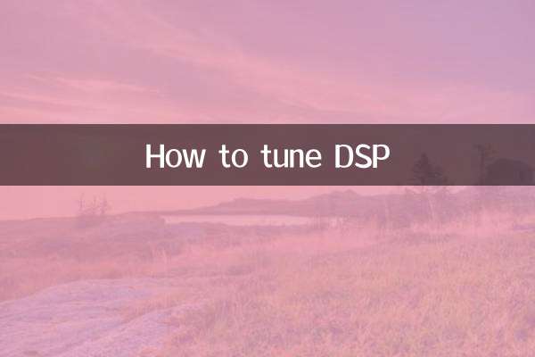 Como sintonizar o DSP
