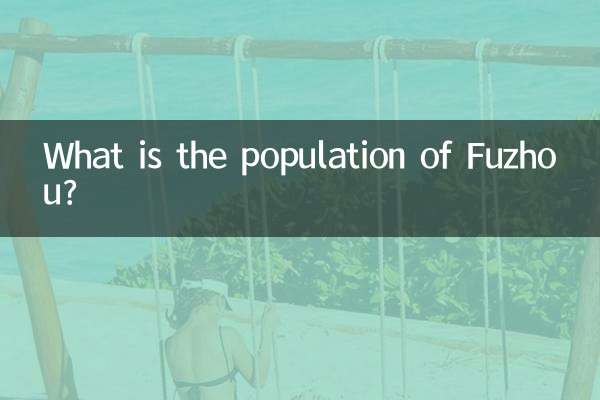 福州の人口は何人ですか?