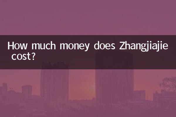 Quanti soldi costa Zhangjiajie?