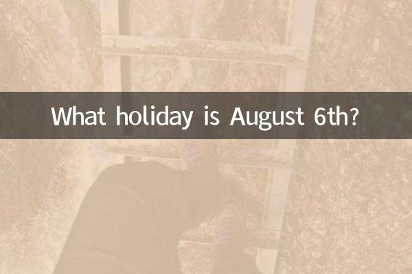 6 আগস্ট কোন ছুটির দিন?