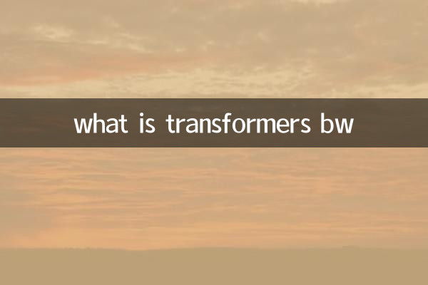 what is transformers bw