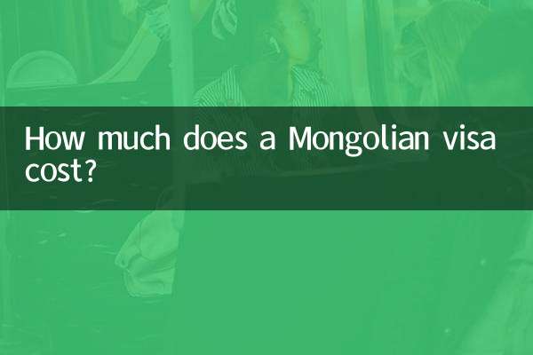 How much does a Mongolian visa cost?