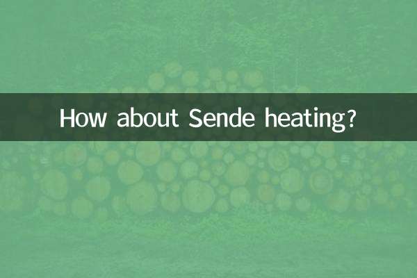¿Qué tal la calefacción Sende?