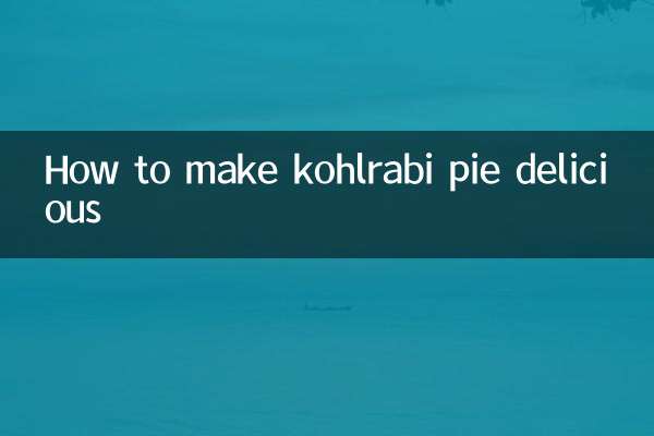 Cómo hacer delicioso el pastel de colinabo