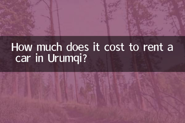 ウルムチでレンタカーを借りるのにいくらかかりますか?