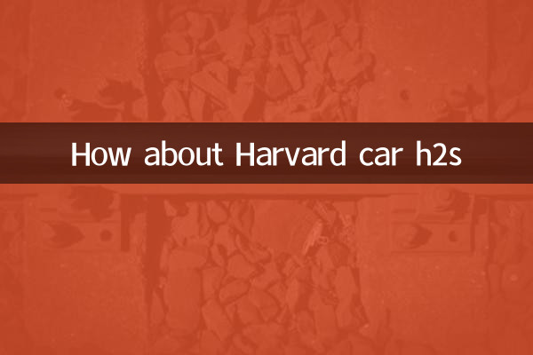 Wie wäre es mit Harvard Car H2S?