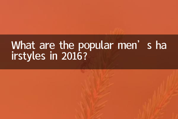 Quais são os penteados masculinos populares em 2016?