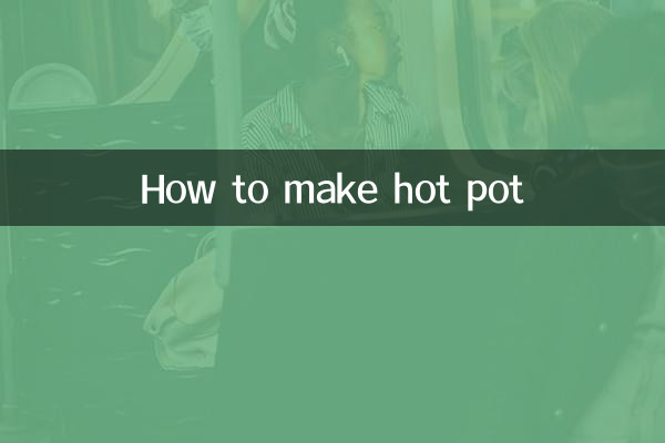 Come preparare una pentola calda