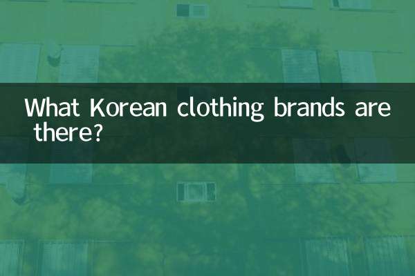 چه برندهای لباس کره ای وجود دارد؟