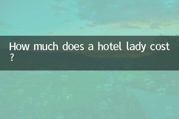Wie viel kostet eine Hoteldame?
