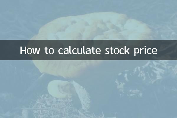 Cómo calcular el precio de las acciones