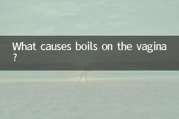 O que causa furúnculos na vagina?