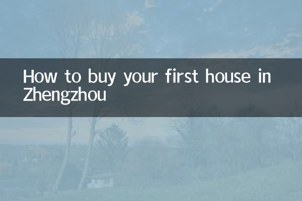 정저우에서 첫 집을 구하는 방법