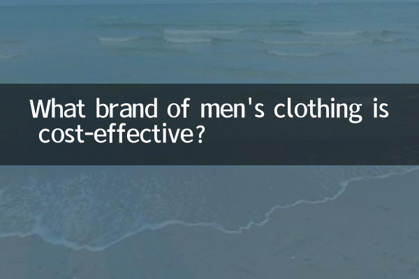 ¿Qué marca de ropa de hombre es rentable?