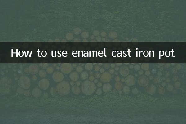 Come utilizzare la pentola in ghisa smaltata