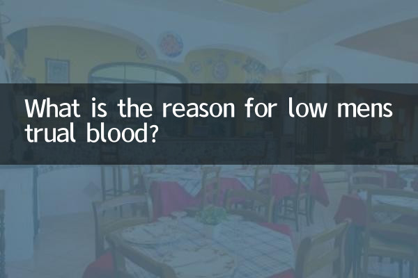 علت کم شدن خون قاعدگی چیست؟