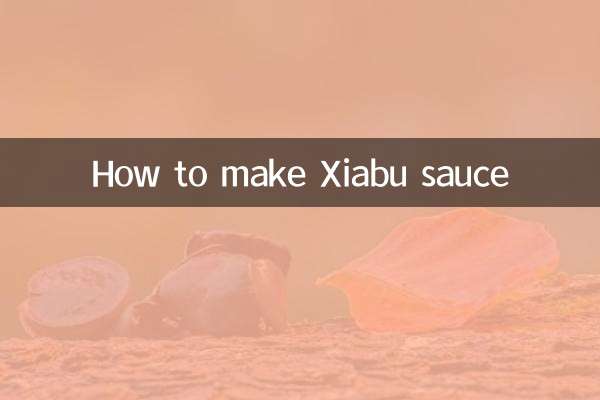 Come preparare la salsa xiabu