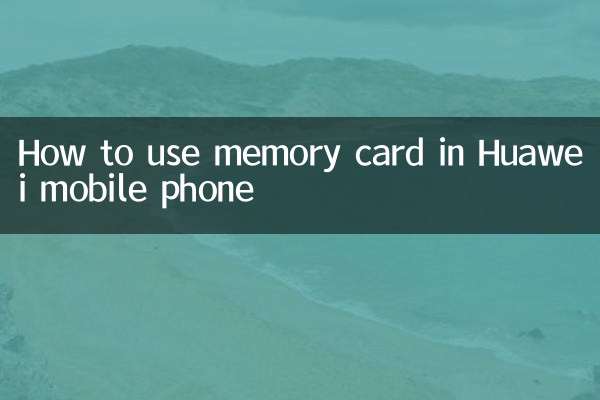 Come utilizzare la scheda di memoria nel telefono cellulare Huawei
