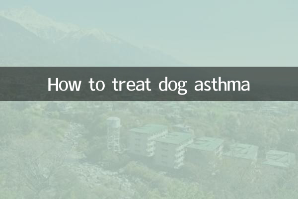 Come trattare l'asma nel cane