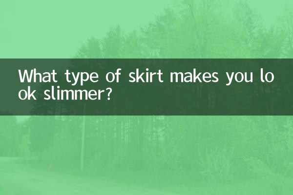 Que tipo de saia faz você parecer mais magra?