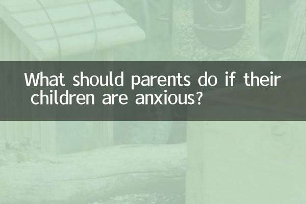 ¿Qué deben hacer los padres si sus hijos están ansiosos?