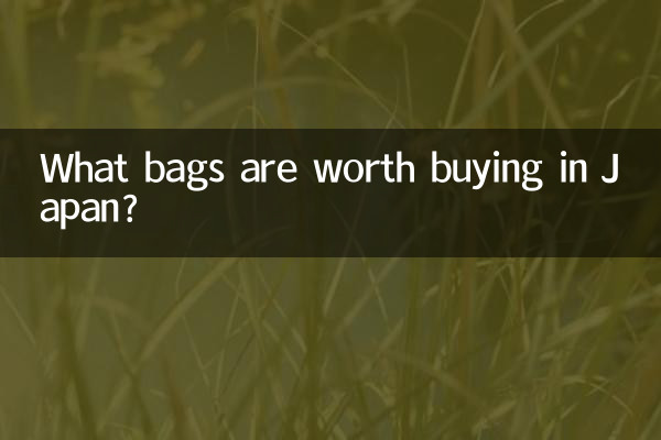 چه کیف هایی در ژاپن ارزش خرید دارند؟