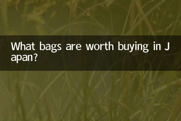 چه کیف هایی در ژاپن ارزش خرید دارند؟