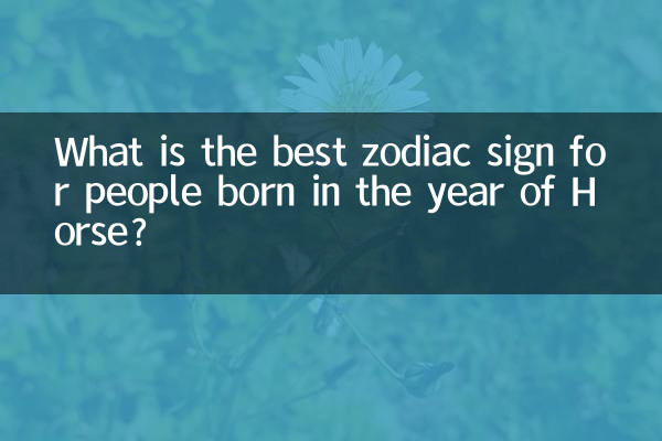 Qual è il miglior segno zodiacale per i nati nell'anno del Cavallo?