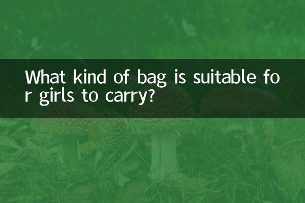What kind of bag is suitable for girls to carry?