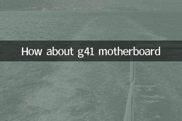 Che ne dici della scheda madre G41