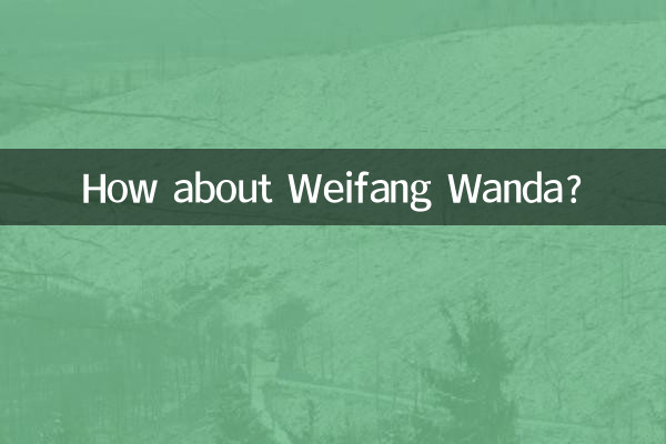 Wie wäre es mit Weifang Wanda?
