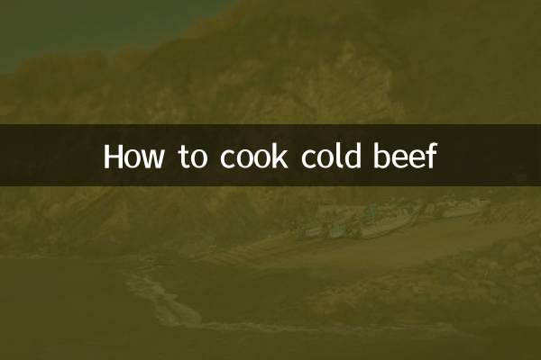 How to cook cold beef