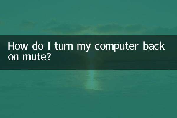 Come posso riattivare l'audio del mio computer?