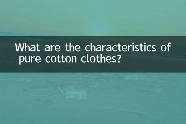 Was zeichnet Kleidung aus reiner Baumwolle aus?