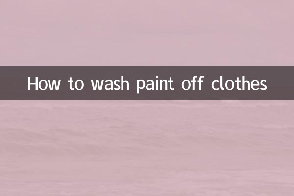 So waschen Sie Farbe von der Kleidung