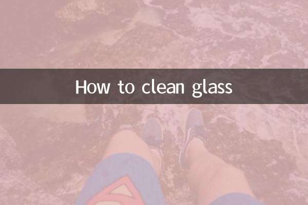 Cómo limpiar vidrio