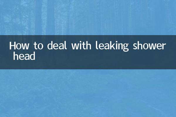 Como lidar com vazamento no chuveiro