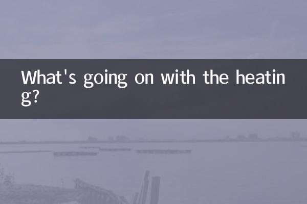 O que está acontecendo com o aquecimento?