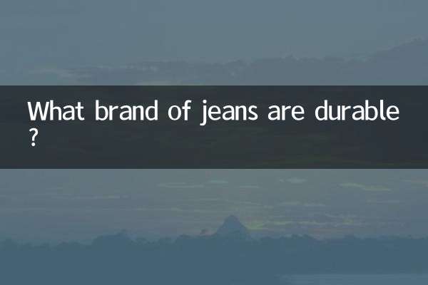किस ब्रांड की जींस टिकाऊ होती है?