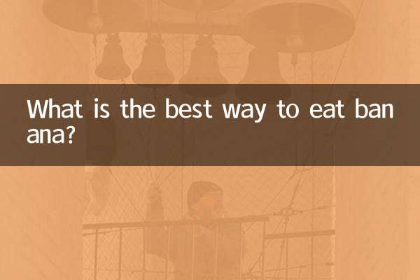 What is the best way to eat banana?