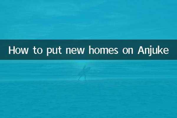 Como colocar novas casas em Anjuke