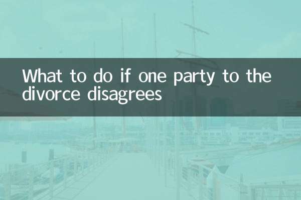 Qué hacer si una de las partes del divorcio no está de acuerdo
