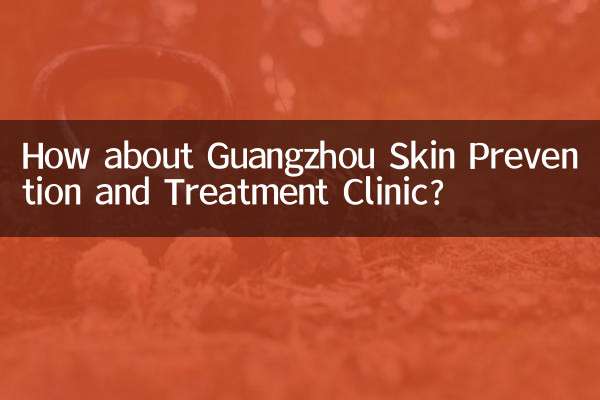 Wie wäre es mit der Guangzhou Skin Prevention and Treatment Clinic?